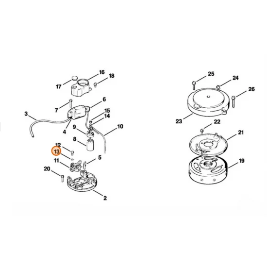 STIHL  Podkładka sprężynująca 4 9322 630 0100